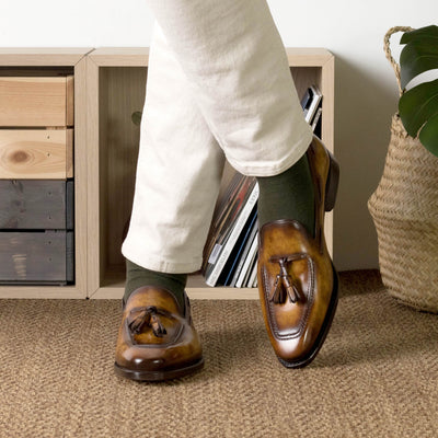 Opulento Loafer - Cognac patina