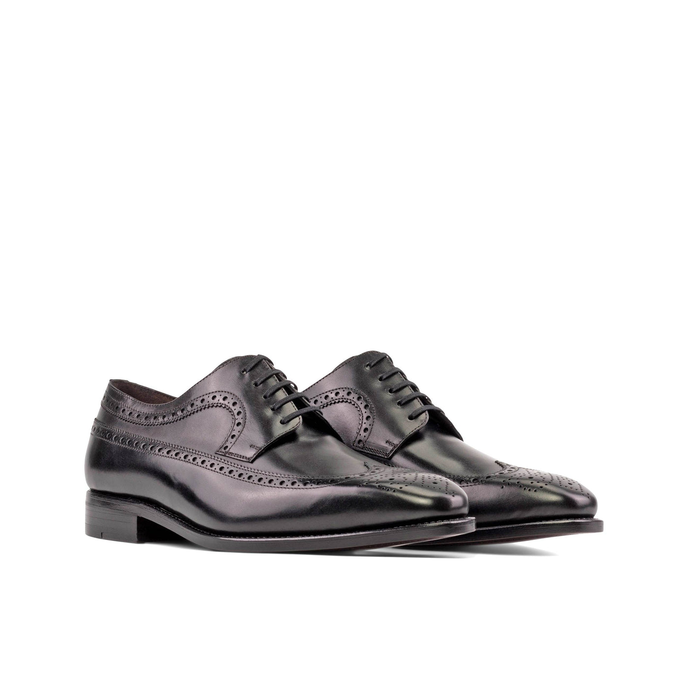 Exquisite Longwing Blucher - Black box calf