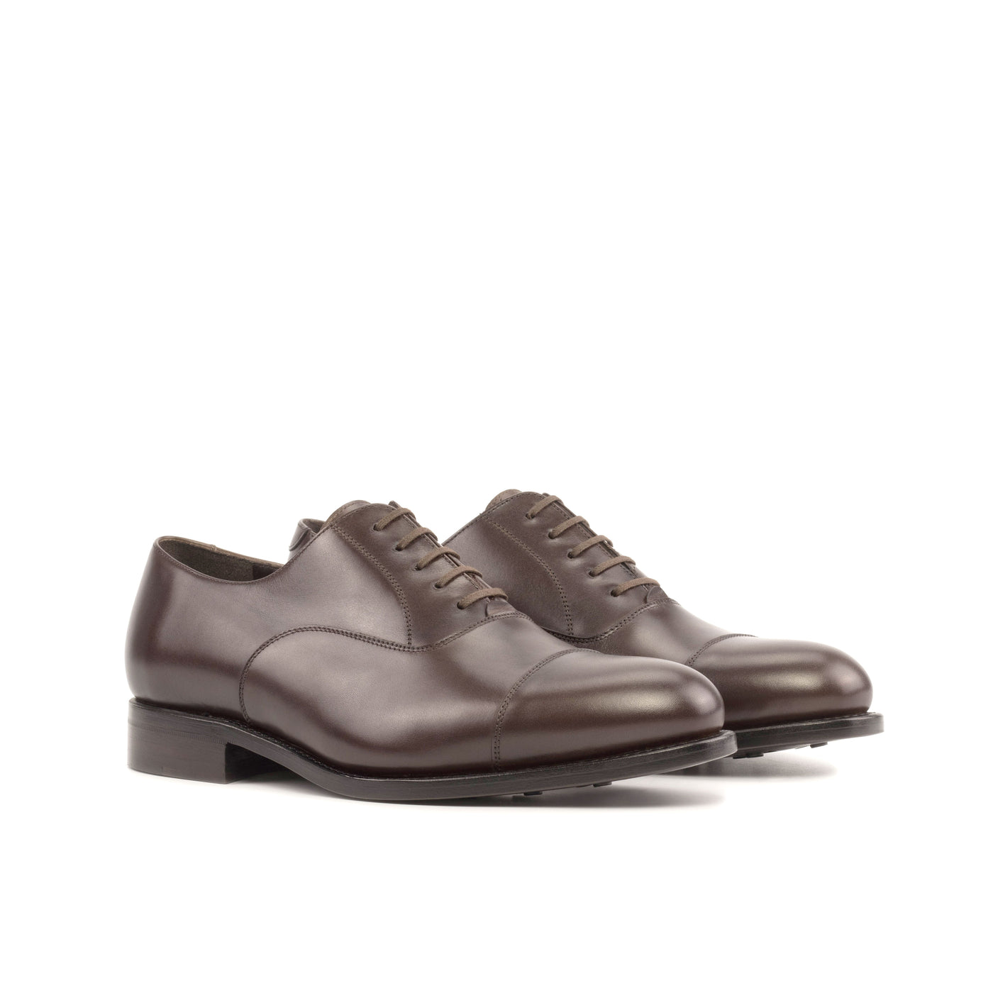 Chatsworth Oxford - Dark brown box calf